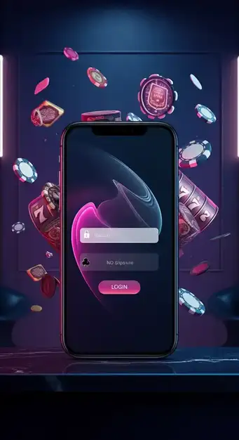 Schermweergave van de Lalabet Casino inlogpagina met opties voor gebruikersnaam, wachtwoord en social login via Google, Apple en Telegram, wat een veilige en diverse toegang tot uw account illustreert.
